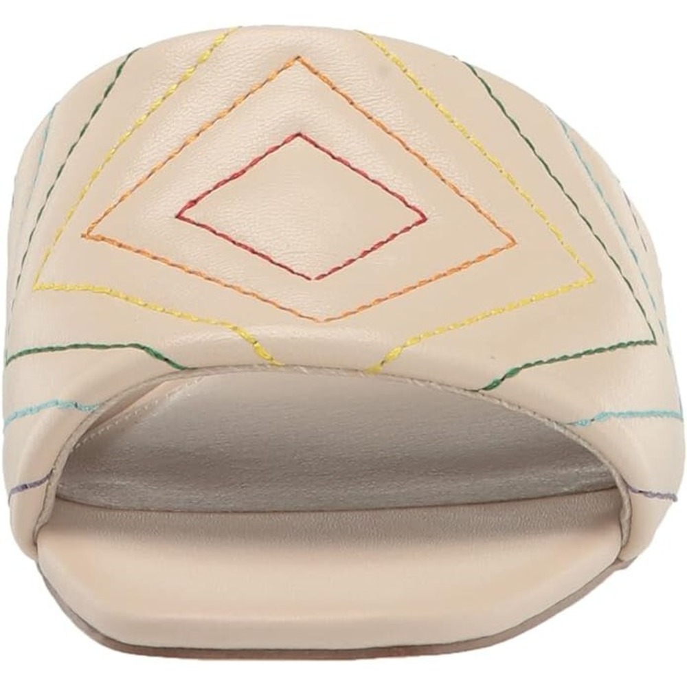 Sanctuary Women's Culture Flat Slide Sandal Milk Size 6.5 NEW IN BOX